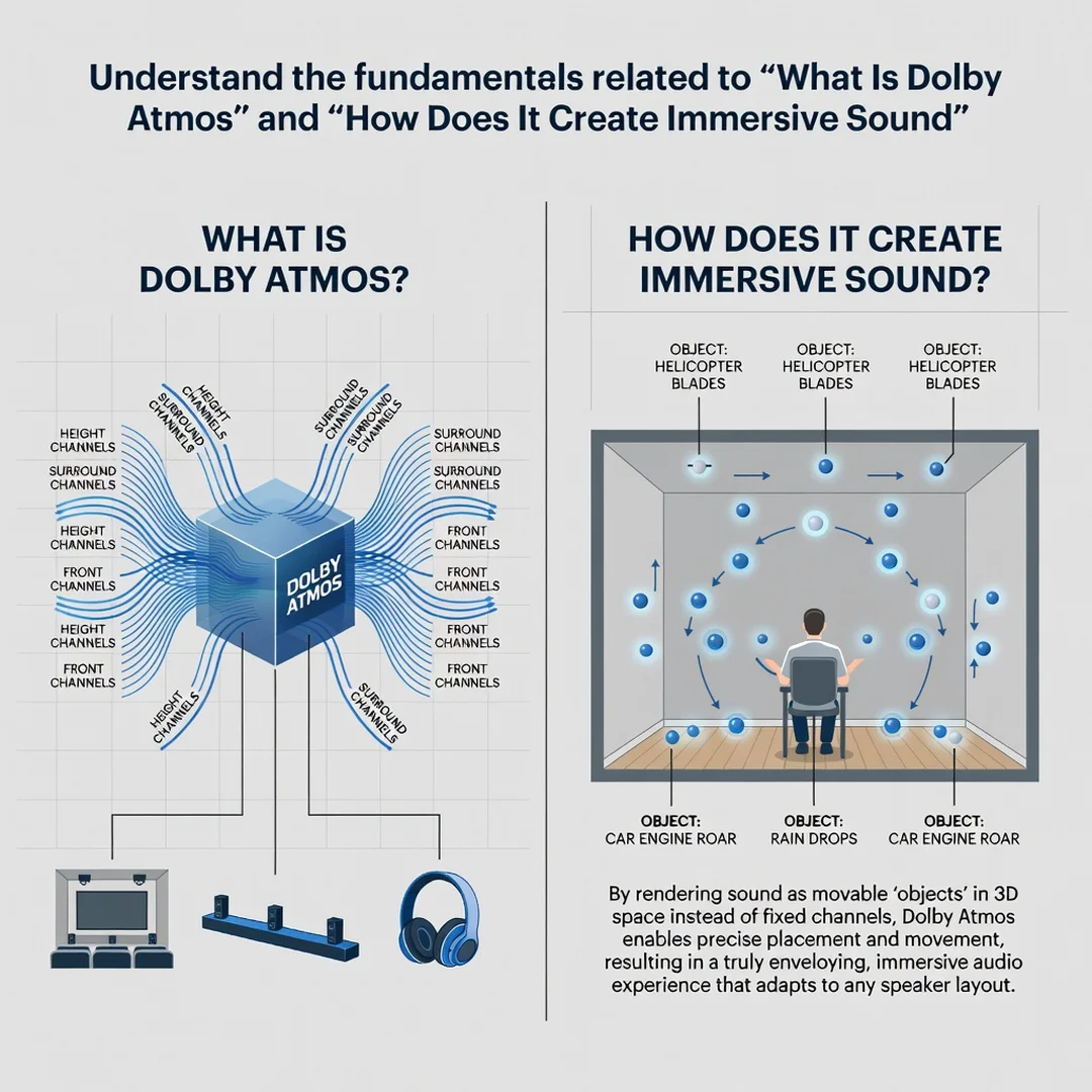 Step 1: Illustration for step: Understand the fundamentals related to What Is Dolby Atmos and How Does It Cr
