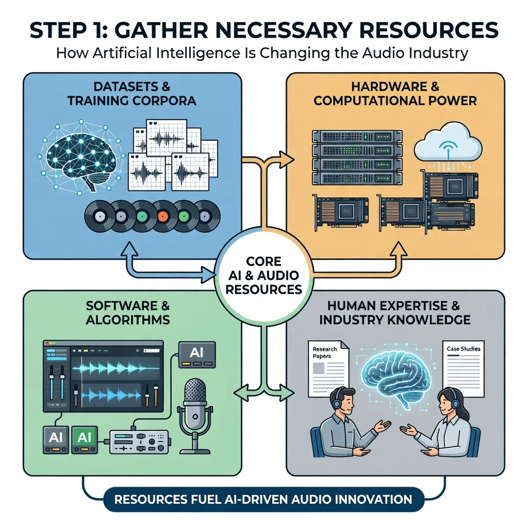 Step 4: Illustration for step: Gather necessary resources related to How Artificial Intelligence Is Changing