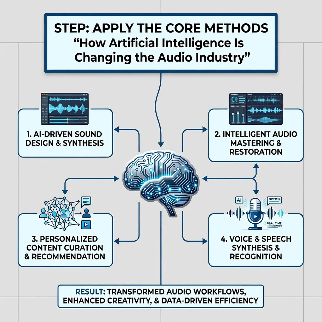 Step 5: Illustration for step: Apply the core methods related to How Artificial Intelligence Is Changing the